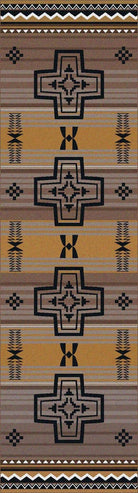 Brazos Arrows Southwestern Floor Runner - 2 Colors - Rugs made in the USA - Your Western Decor