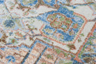 Persia Pastel Distressed Carpet Detail - Made in the USA - Your Western Decor, LLC