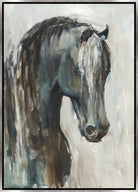 Royal Morgan Horse art, American made framed canvas art - Blue Mountain Brands USA