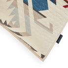 Shifting Dunes Southwest Euro Sham - Quilted - White, Blue, Red, Brown & peach - Your Western Decor