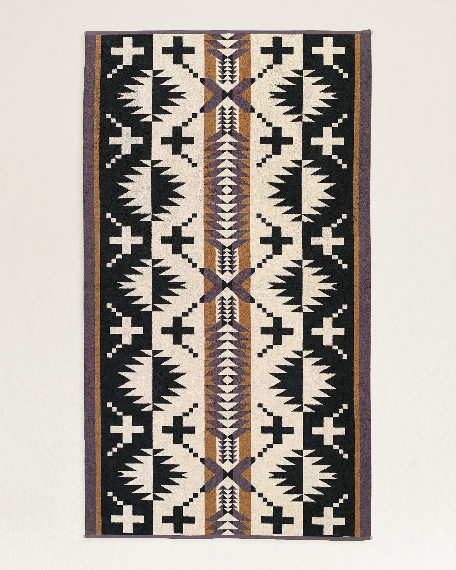 Spider Rock Spa Towel | Pendleton Southwestern Towels – Blue