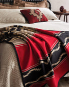 Red, black, and beige The College Fund Water Blanket by Pendleton - Blue Mountain Brands Home Decor