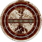 True West Ranch 8' Round Area Rug - Made in the USA - Your Western Decor