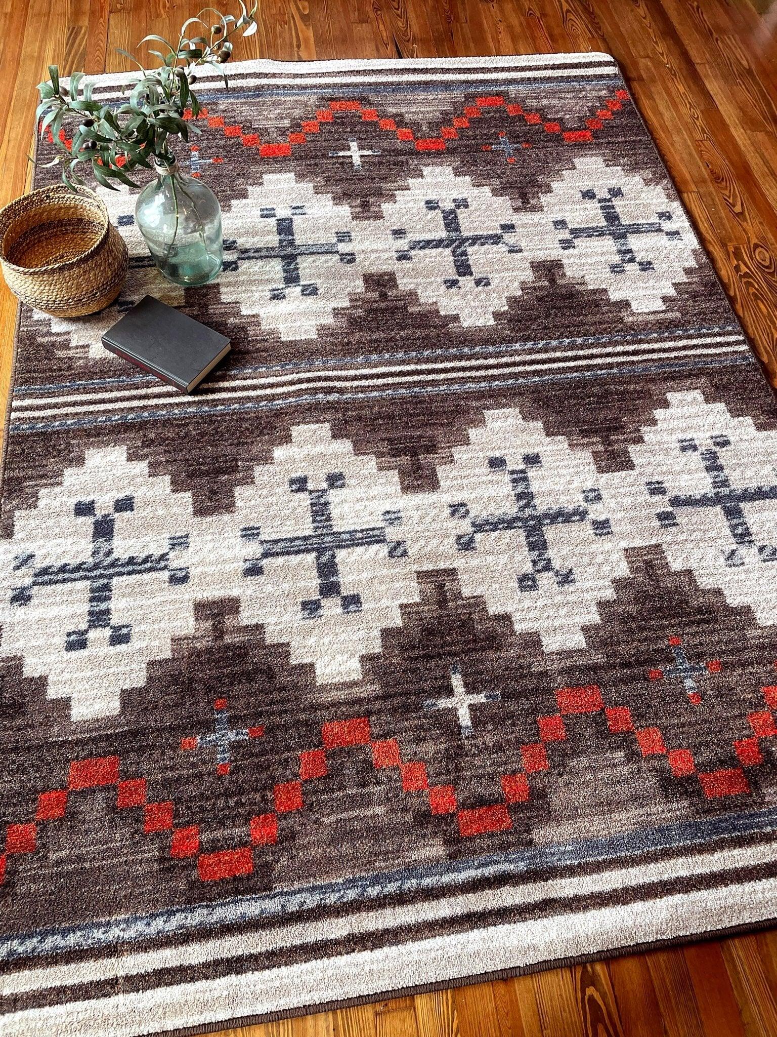 Aspen Canyon Area Rug 4x8 made in the USA - Blue Mountain Brands USA Home Decor
