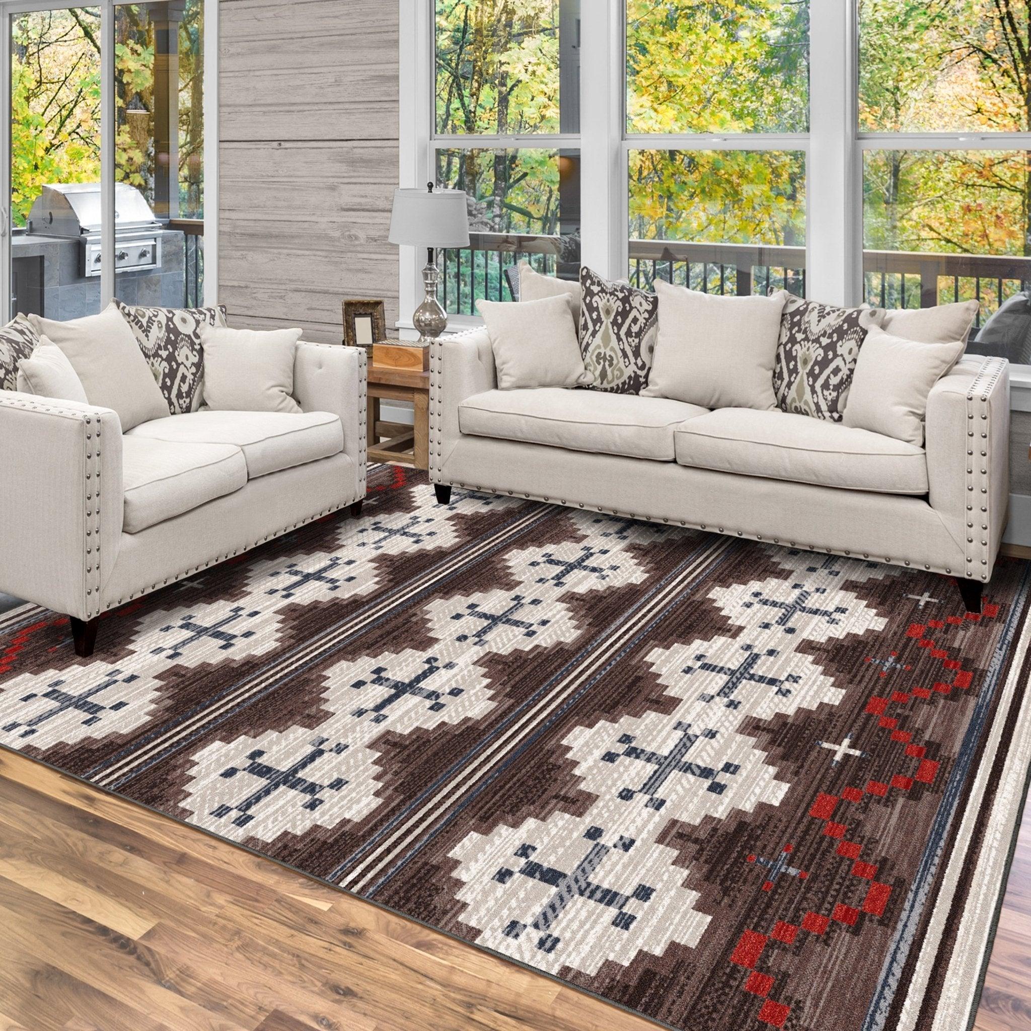 Aspen Canyon Area Rug 8x11 made in the USA - Blue Mountain Brands USA Home Decor