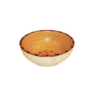 Aurora cereal bowl in beige, burnt red and orange - Blue Mountain Brands USA