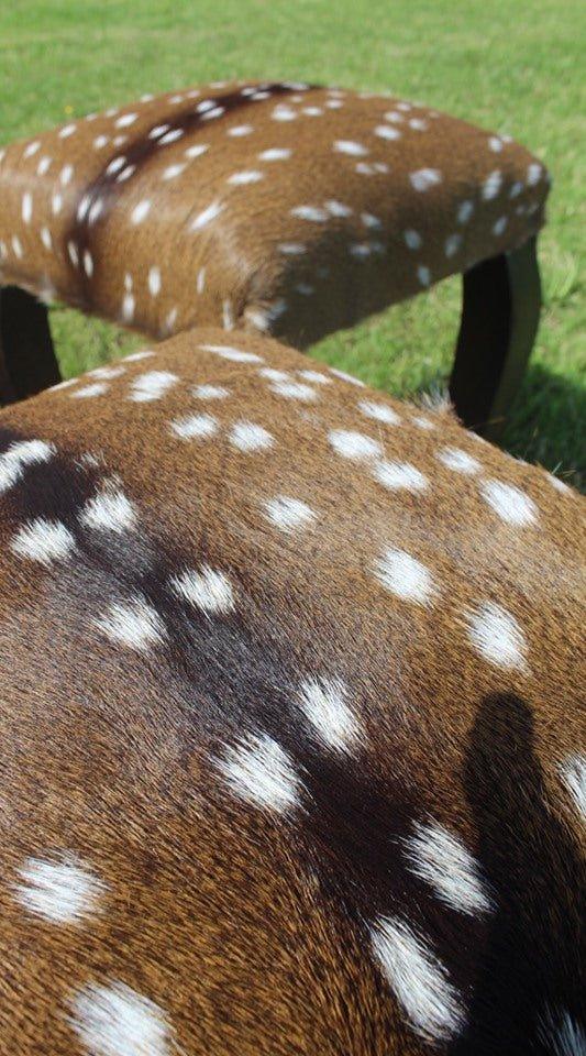 Lorec Axis Deer Hide Bar Stool - Thumbnail 4