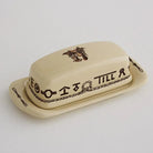 Boots and saddle western butter dish made in the USA - Blue Mountain Brands USA
