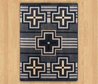 Southwest grey & light yellow rugs. Made in the USA. Your Western Decor
