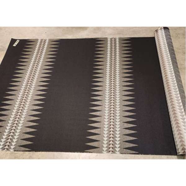 Black Broken Arrows Southwestern upholstery fabric made in the USA - Blue Mountain Brands USA