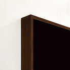 Close-up of a dark wooden frame corner - Your Western Decor