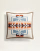 Chief Joseph Rosewood Wool Throw Pillow - Blue Mountain Brands USA