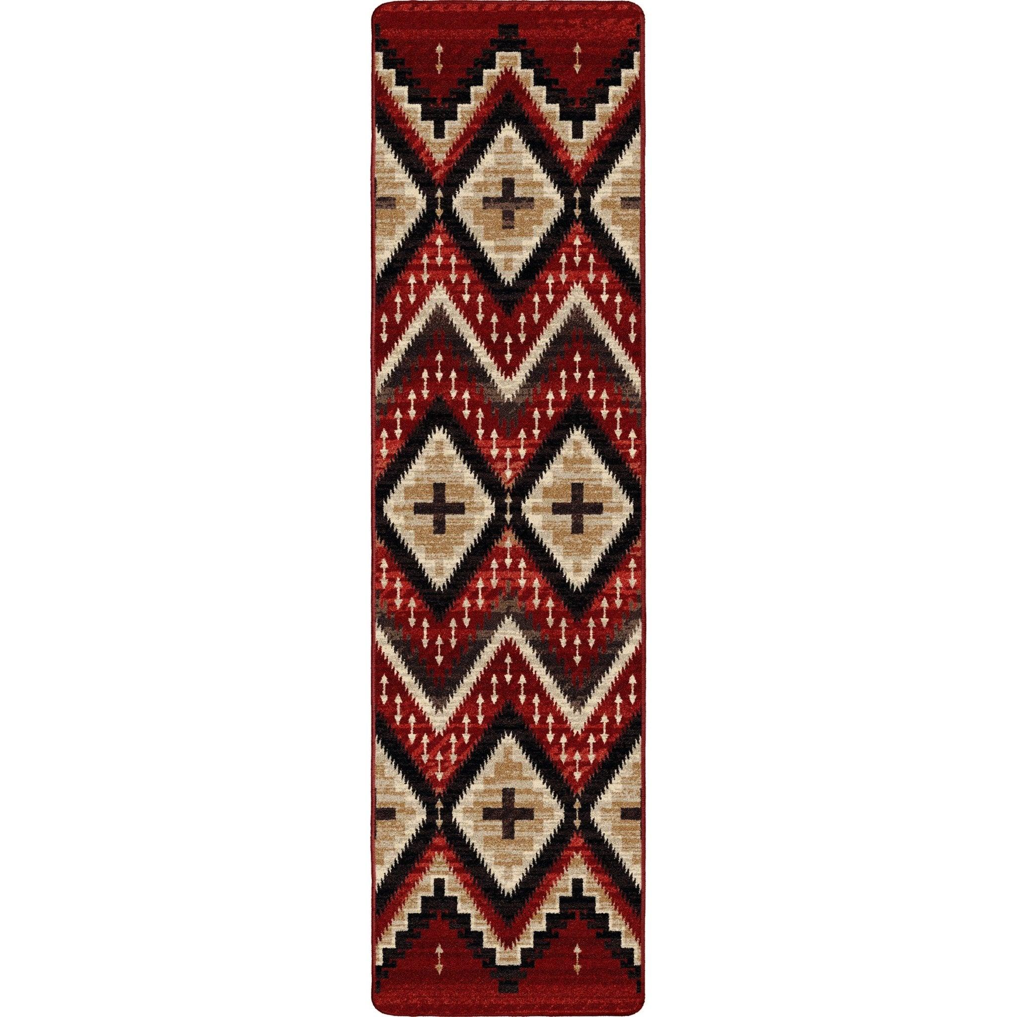 Fire Seeker Floor Runner made in the USA - Blue Mountain Brands USA Home Decor