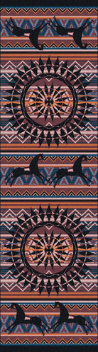 The Ghost Rider Floor Runner Blue - Your Western Decor
