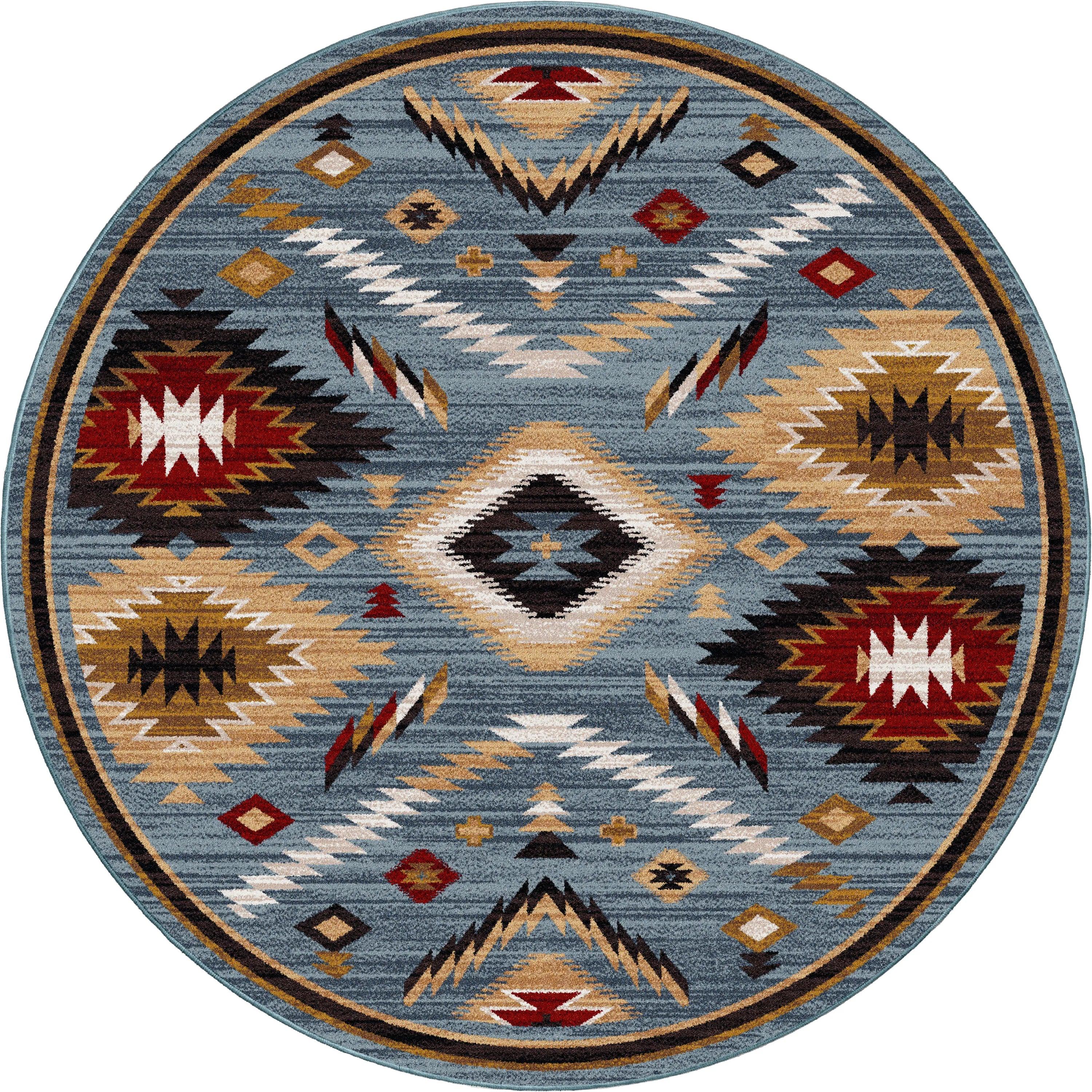 American Made Grand Lodge Horizon Grey Stone Rug - Blue Mountain Brands USA