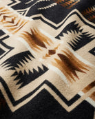 Pendleton's Harding OXford fabric detail made in the USA - Blue Mountain Brads USA