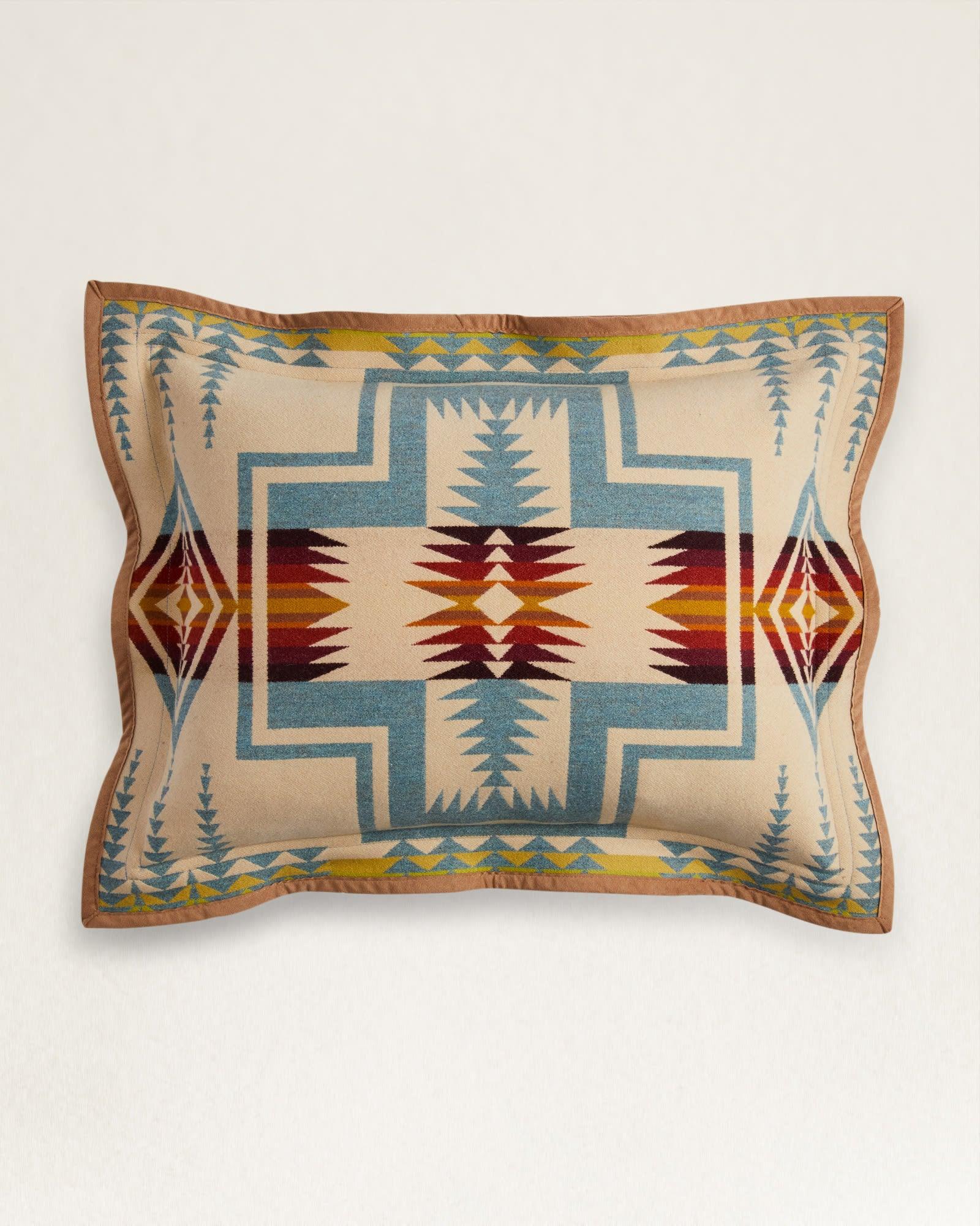 Harding Shale Pendleton Euro Sham back from Pendleton - Blue Mountain Brands USA