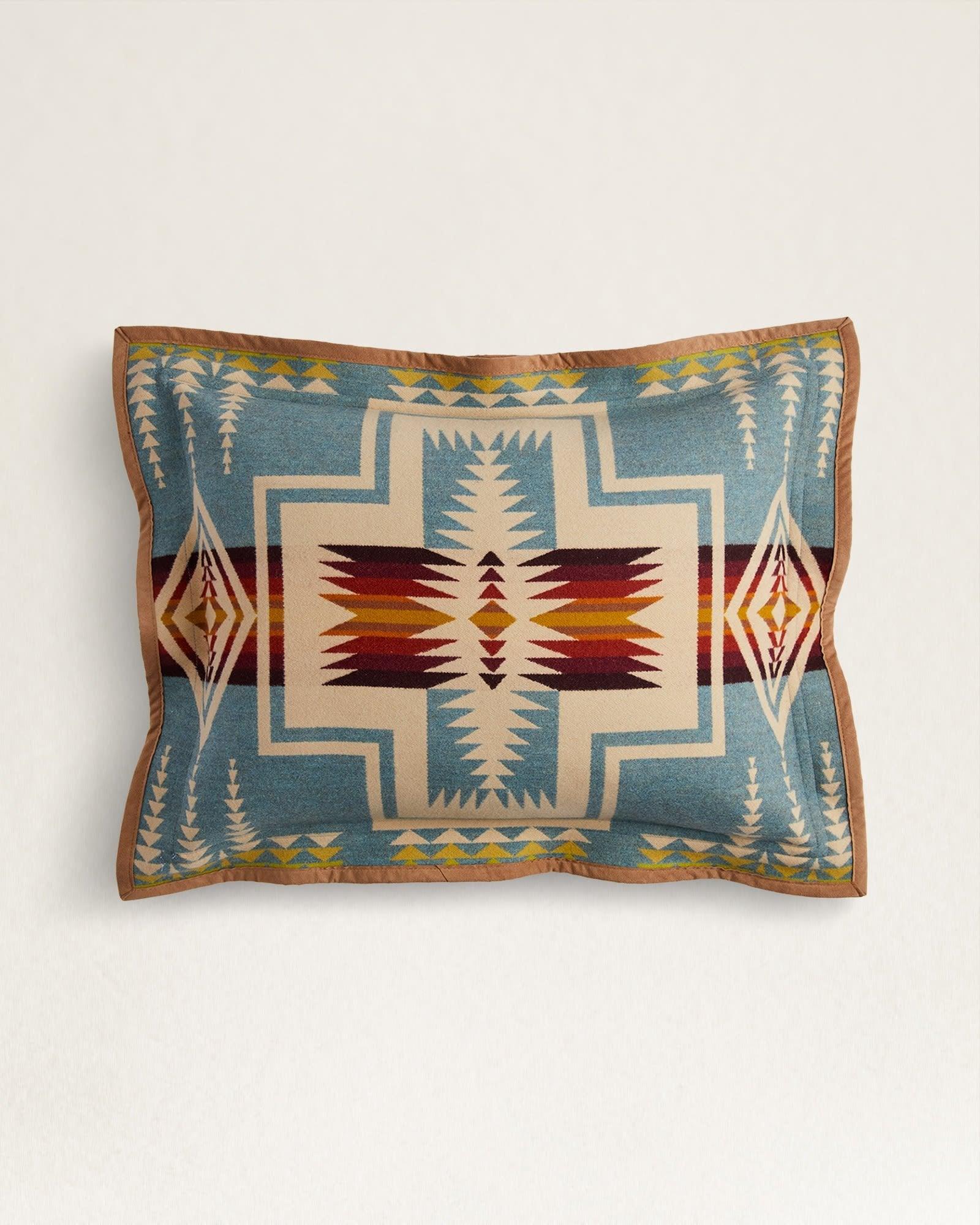 Harding Shale Pendleton Euro Sham front from Pendleton - Blue Mountain Brands USA