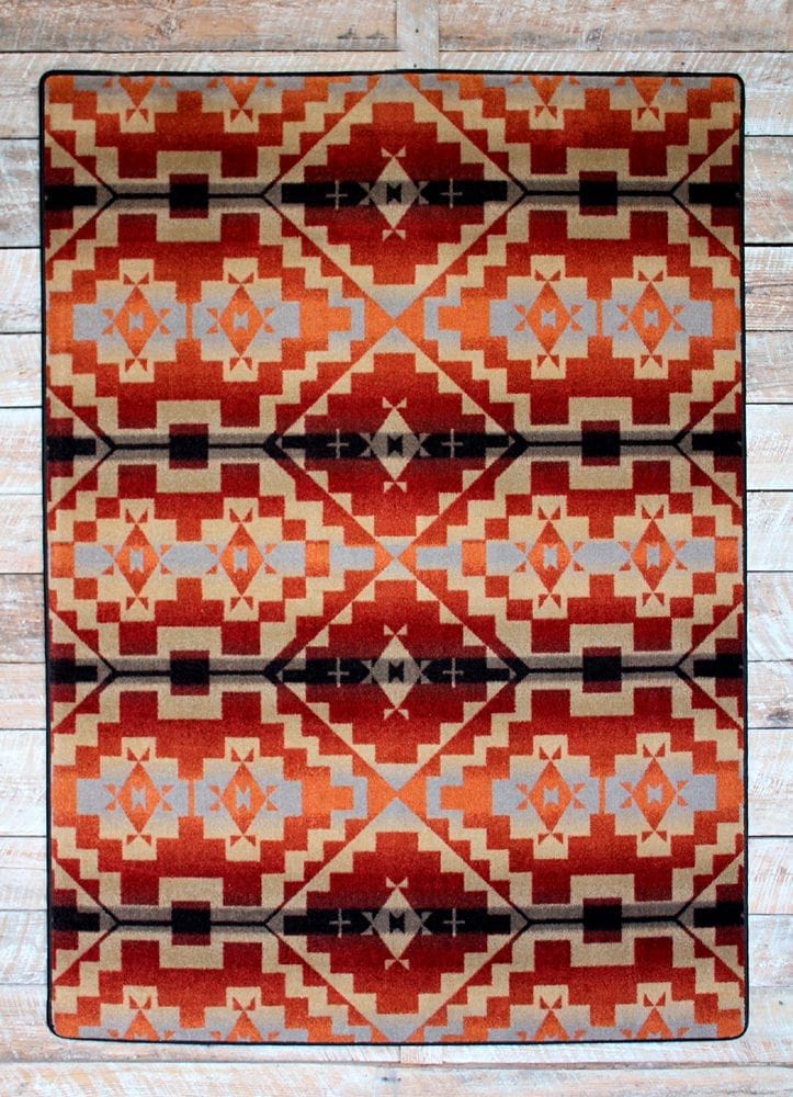 Life Path - Fire American Made Rugs | Your Western Decor – Blue ...