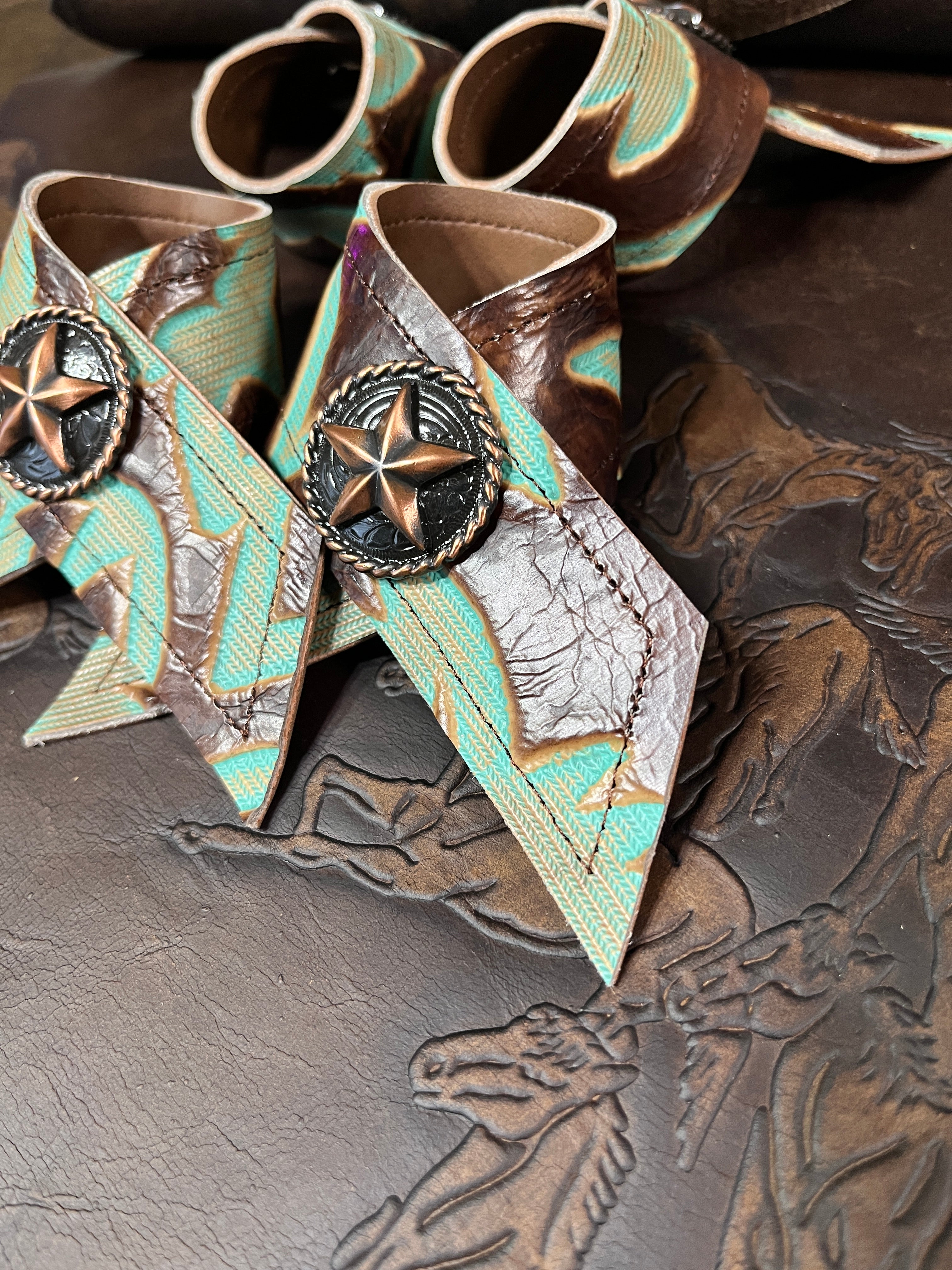 Lonestar Laredo Western Napkin Rings - Handmade in Oregon - Blue Mountain Brands USA Home Decor