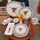 Longhorn China Dinnerware - Your Western Decor