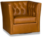 Maxine-tufted-leather-swivel-chair-front-blue-mountain-brands-usa