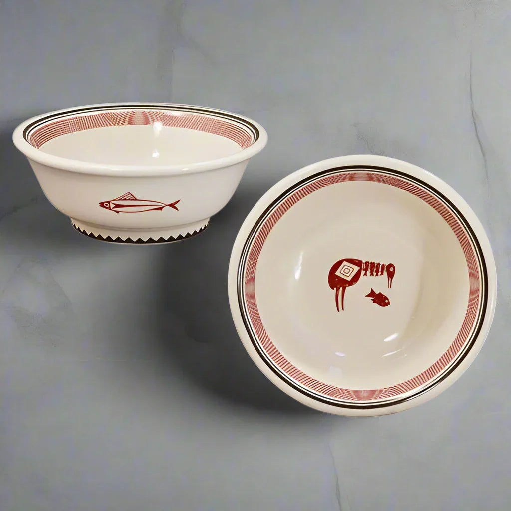 American made Mimbreno Aztec Serving Bowl - Your Western Decor