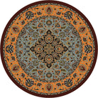 Montreal Sunset Persia 8' Round Area Rug - Made in the USA - Your Western Decor