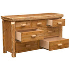 7 drawer cedar log dresser - Blue Mountain Brands USA