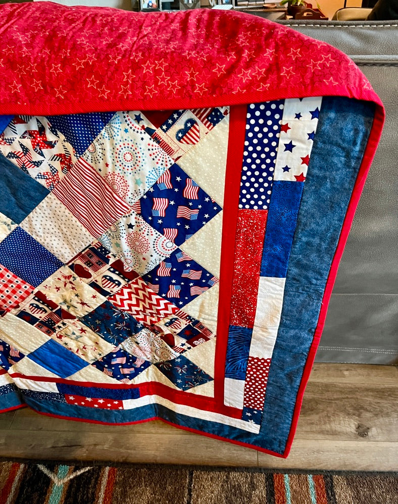 Handmade Road to Honor Quilt of Valor - Made in Oregon