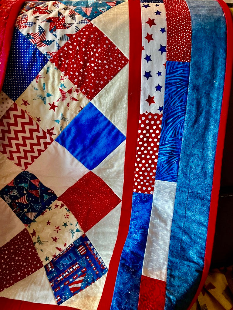 Handmade Road to Honor Quilt of Valor - Made in Oregon