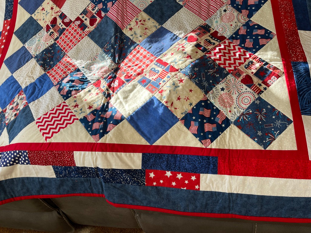 Handmade Road to Honor Quilt of Valor - Made in Oregon