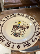 HF Coors Rodeo Salad Plate made in the USA - Your Western Decor