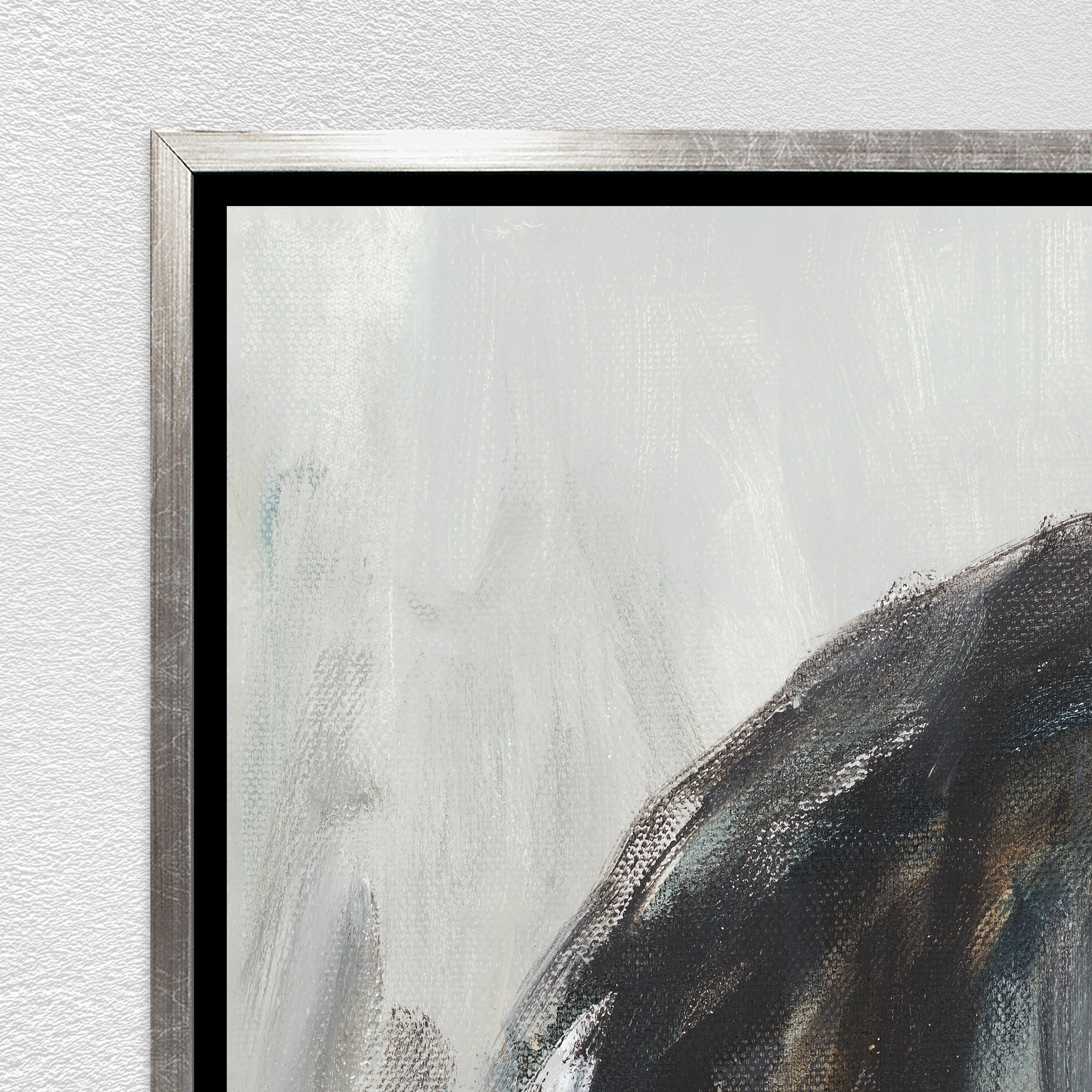 Canvas and frame detail of Morgan Horse canvas art - Blue Mountain Brands USA