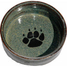 Seamist pottery ceramic pet dish - Your Western Decor