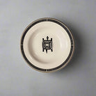 Black and white turtle mimbreno soup bowl - Your Western Decor