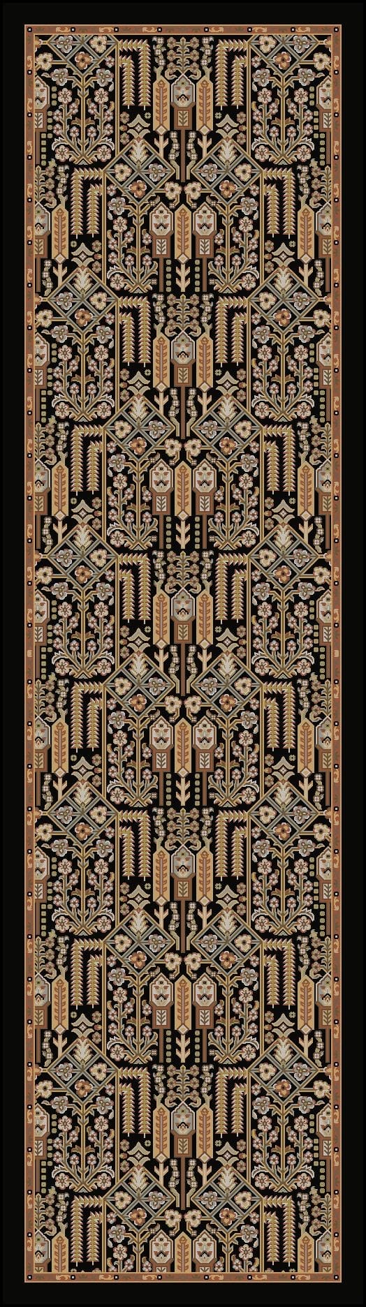 The Journeys Passage Persia Floor Runner  - Made in the USA - Your Western Decor