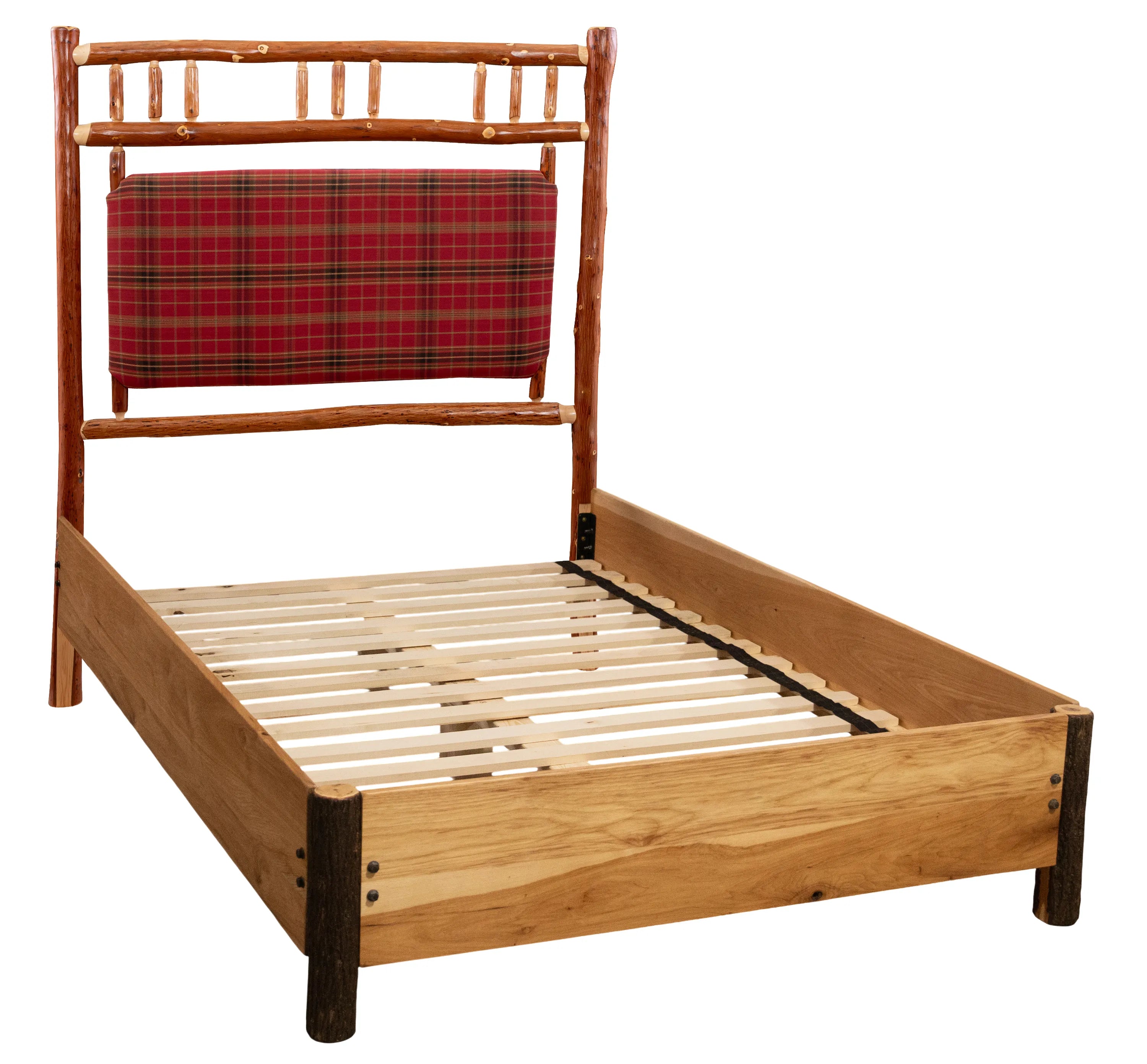 Custom upholstered Timberline Lodge Bed 