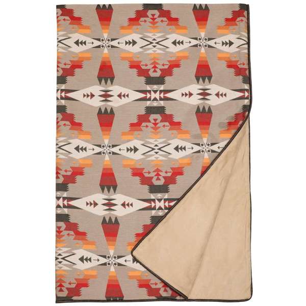 Tucson hawk Southwestern throw blanket - Blue Mountain Brands USA