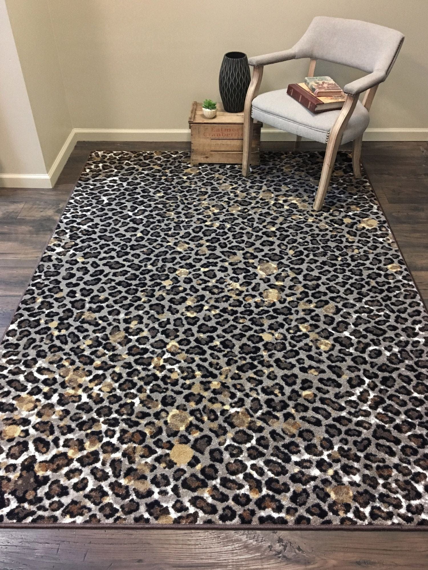 Wild thing - golden accent large area rug - Made in the USA - Your Western Decor