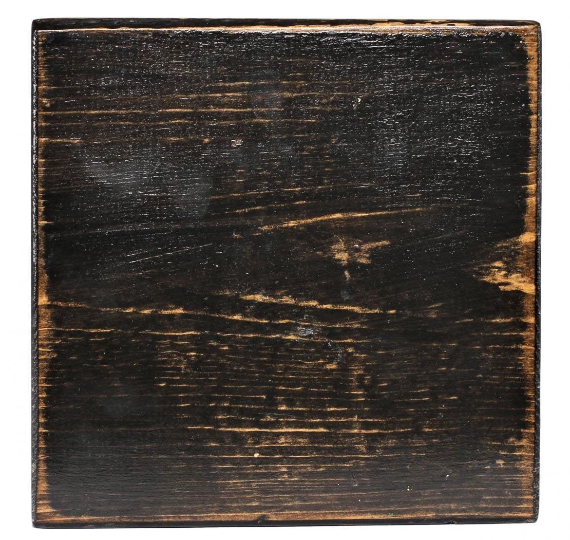 Black color wash furniture finish - Your Western Decor