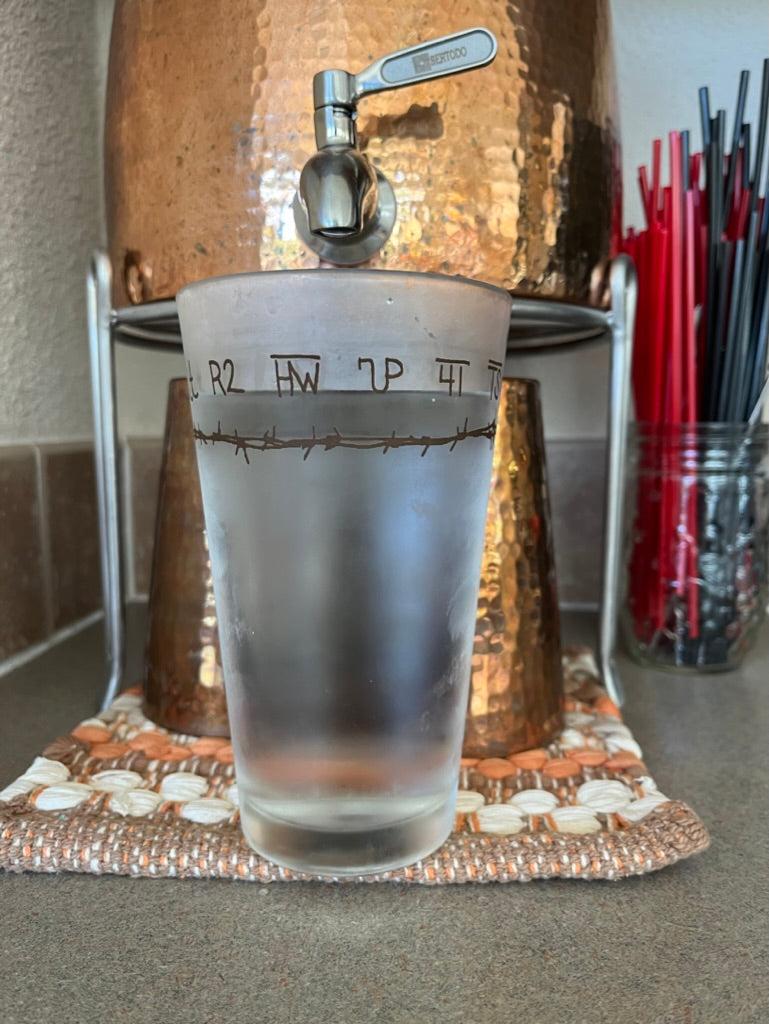 Libbey Branded Western Glasses made in the USA - Blue Mountain Brands USA Home Decor