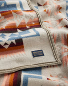 Pendleton Chief Joseph Blanket Rosewood binding detail - Blue Mountain Brands USA