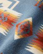Pendleton Chief Joseph Blanket slate detail - Blue Mountain Brands USA
