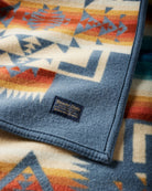Pendleton Chief Joseph Blanket slate binding detail - Blue Mountain Brands USA