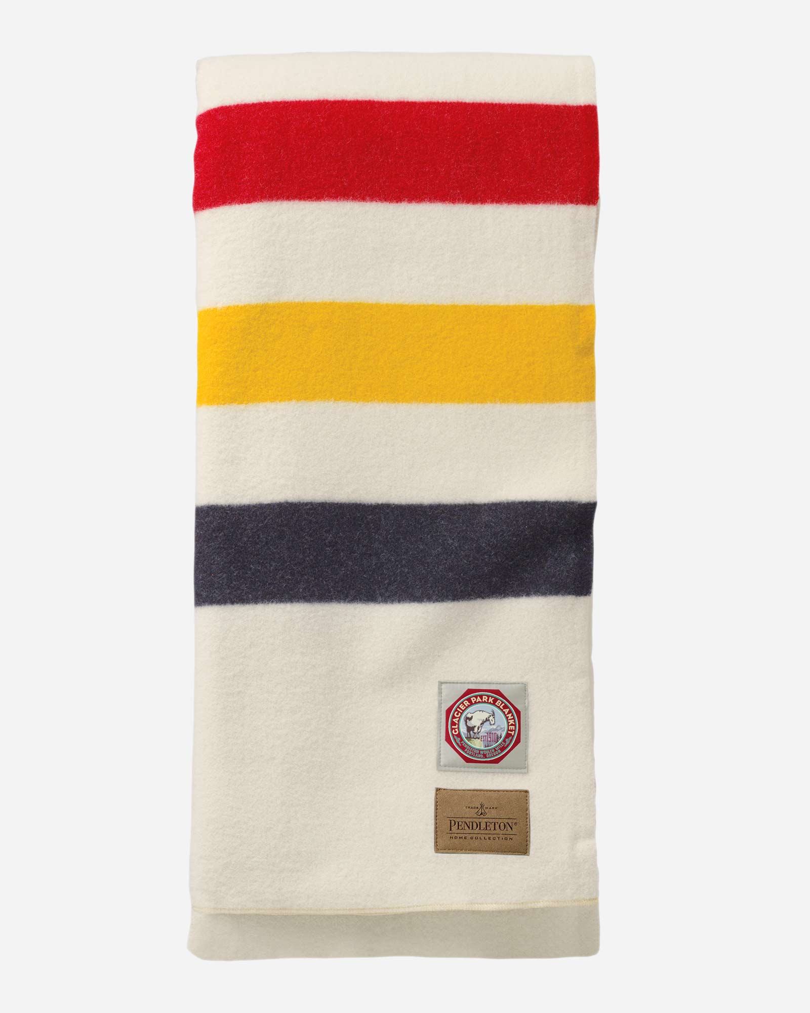 Glacier National Park Blanket folded by Pendleton - Blue Mountain Brands USA