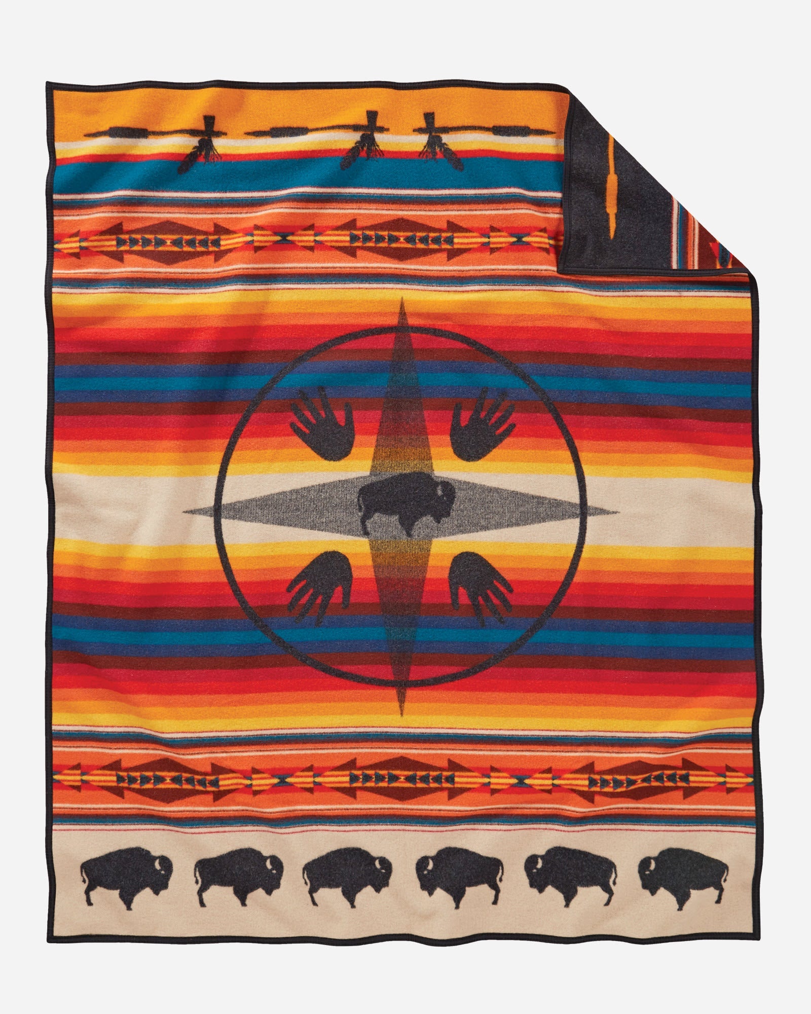 Big Medicine Pendleton Twin Blanket | Blue Mountain Brands – Blue