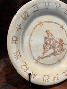 Blue Mountain Brands Salad Plate - Barrel Racer Plates made in the USA - Your Western Decor