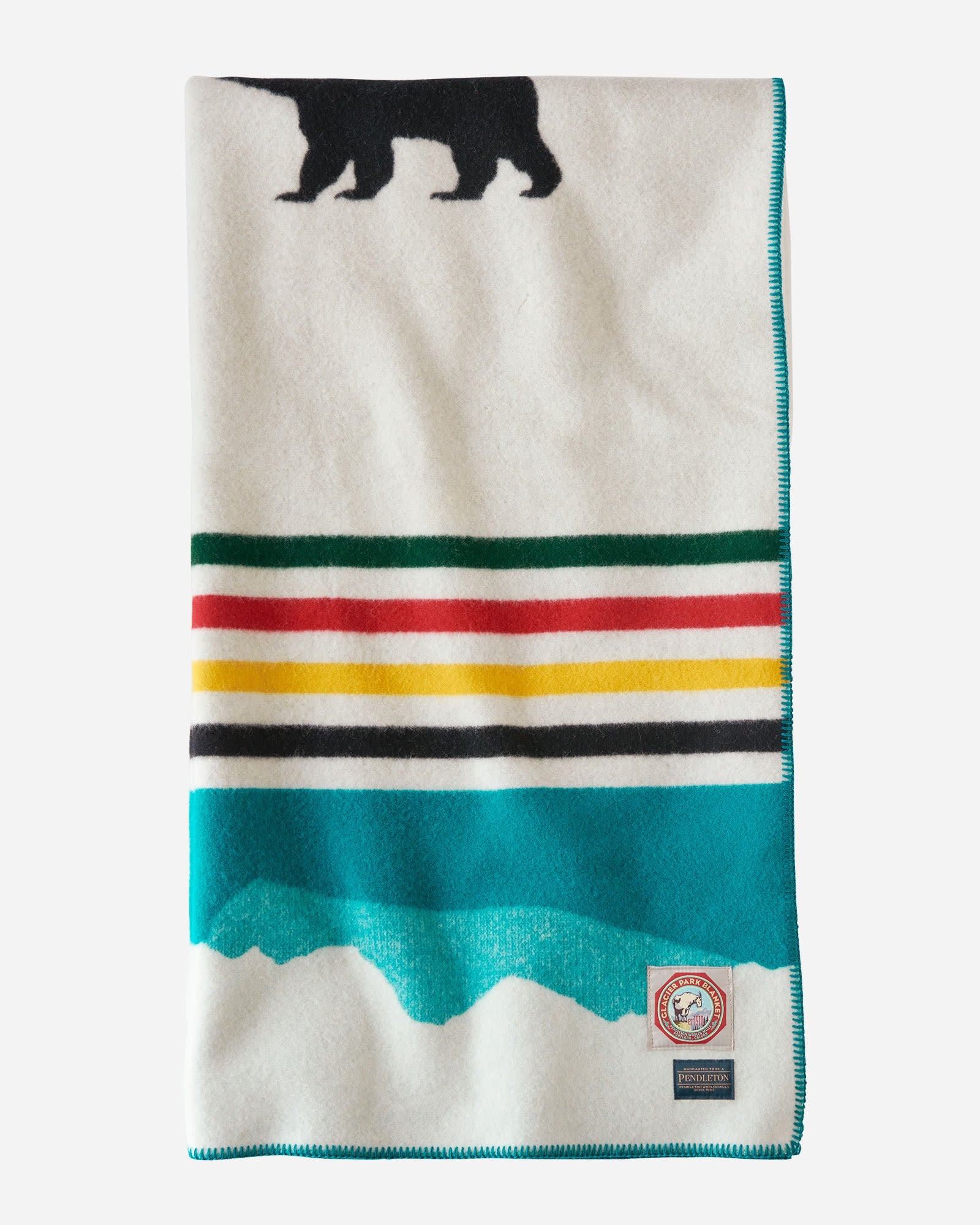 Crown of the Continent Blanket by Pendleton Woolen Mills USA - Blue Mountain Brands 