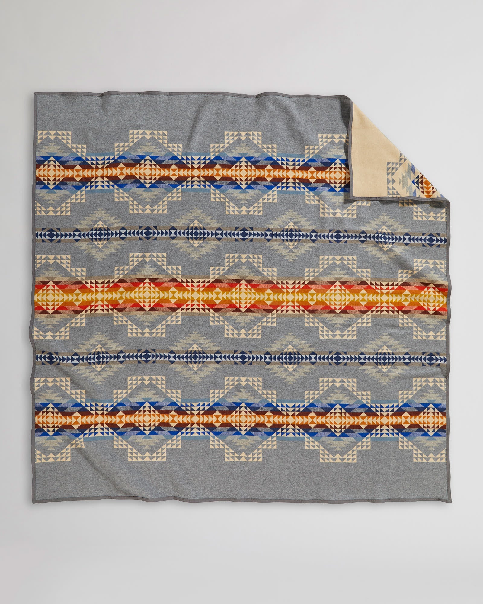 Smith Rock Pendleton Blanket from Pendleton, OR Woolen Mill – Blue